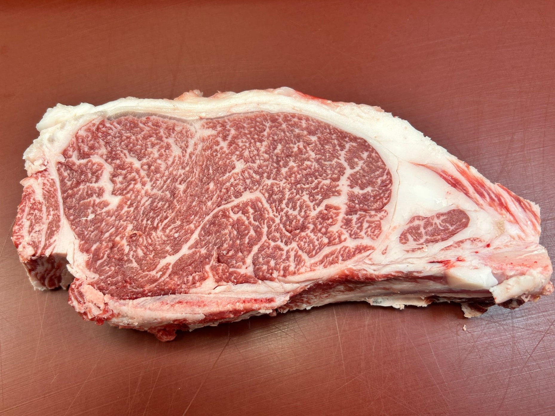 Sharing Bone in New York Striploin